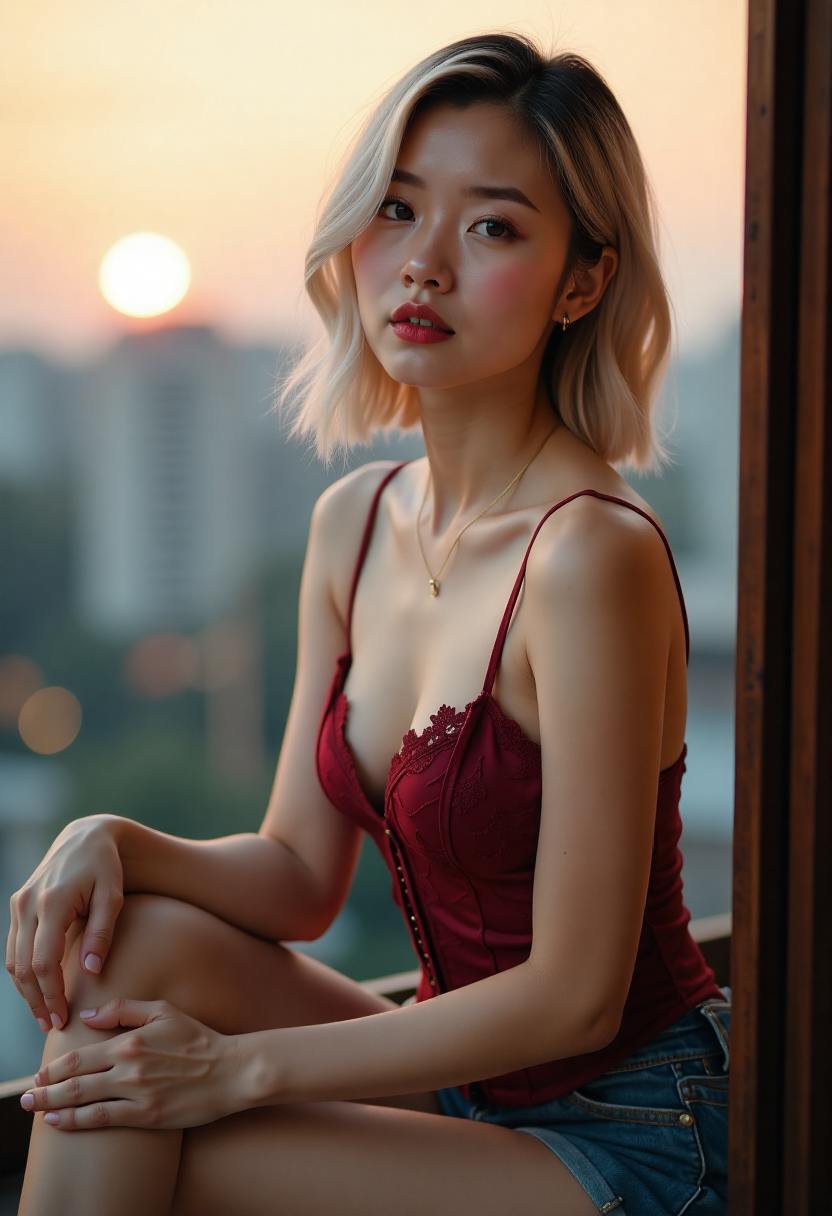 镜中花海报